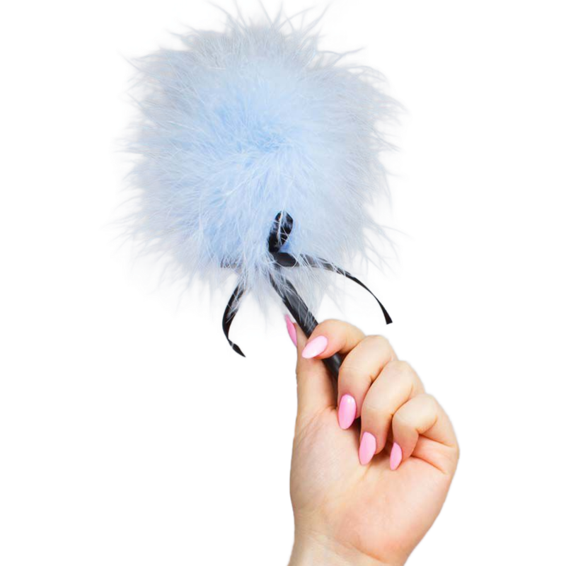 SECRETPLAY - PLUMERO MARABU AZUL CELESTE