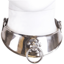 METAL HARD - COLLAR RESTRINGIDOR CON ANILLA