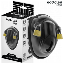 ADDICTED TOYS LOCKED - KEYLESS RESTRAINT JAULA PARA PENE 11,5 CM