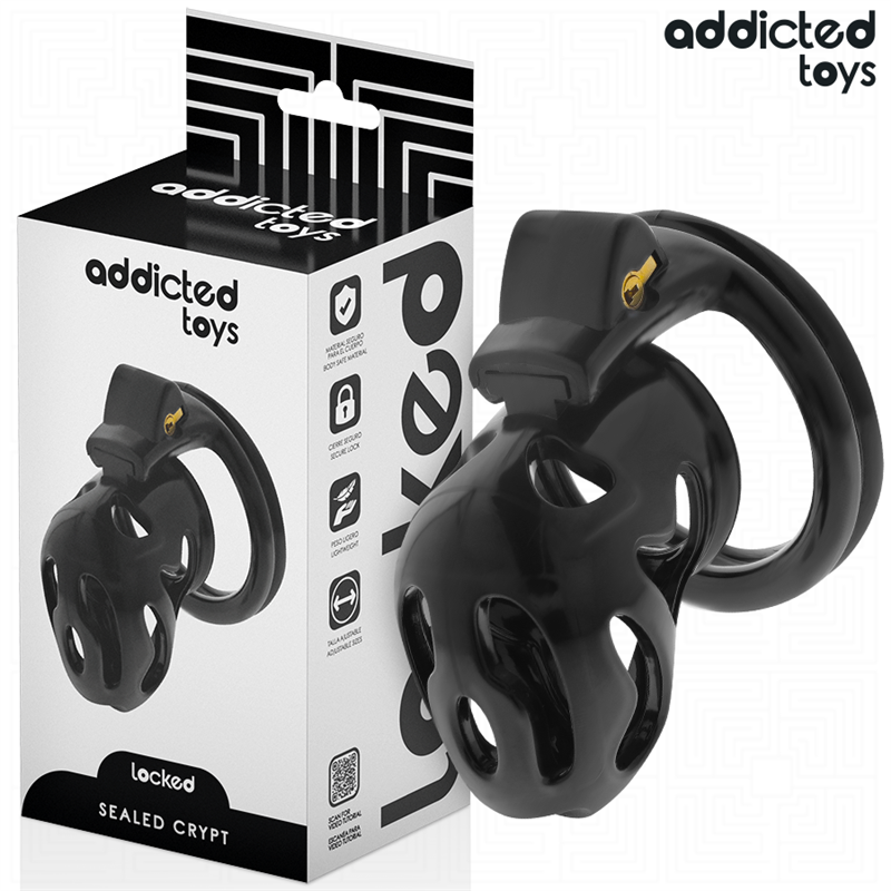 ADDICTED TOYS LOCKED - SEALED CRYPT JAULA PARA PENE 8 CM