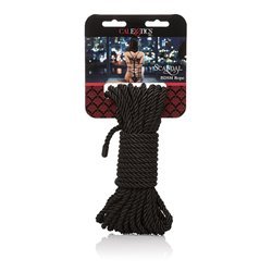 CALEXOTICS - SCANDAL CUERDA BDSM NEGRA 10 M