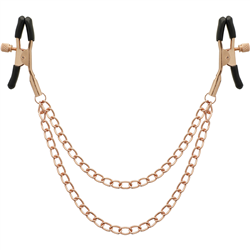 BEGME - BLACK EDITION PINZAS PEZONES CON CADENA