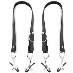 OHMAMA FETISH - PINZAS CLITORIS CON CORREAS PIERNAS