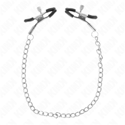 KINK - PINZAS PARA PEZONES CON CADENA FINA 30 CM