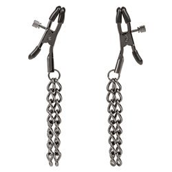 CALEXOTICS - EUPHORIA PINZAS PEZONES CON CADENA 14,5 CM