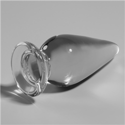 NEBULA SERIES BY IBIZA - MODELO 4 PLUG CRISTAL TRANSPARENTE 11 CM -O- 5 CM