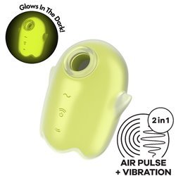 KINK - PLUG ANAL TALLA M 8 X 3.5 CM CON COLA SINTÉTICA 40 CM PLATEADO