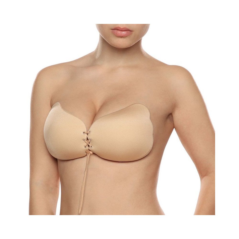 BYE-BRA - LACE-IT REALZADOR PUSH-UP BEIGE COPA A