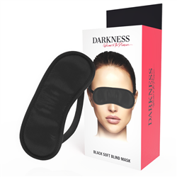 DARKNESS - MÁSCARA ANTIFAZ NEGRO RECTO