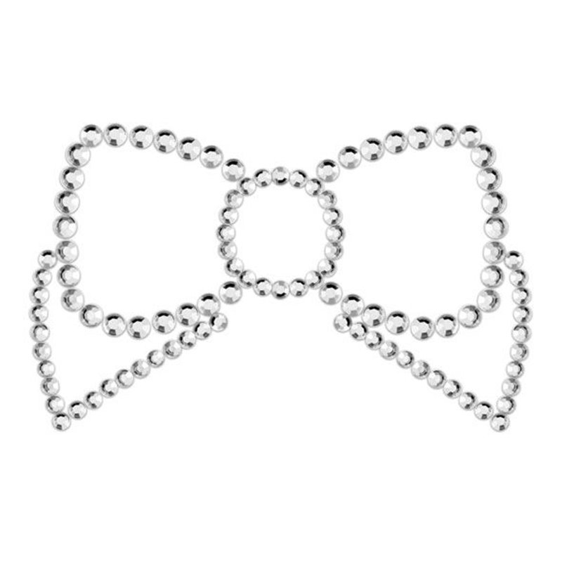 BIJOUX - MIMI BOW CUBRE PEZONES PLATA
