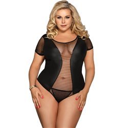 SUBBLIME - FETISH TEDDY MANGA CORTA TALLA GRANDE