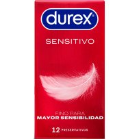 DUREX - PRESERVATIVOS SENSITIVO 12 UNIDADES