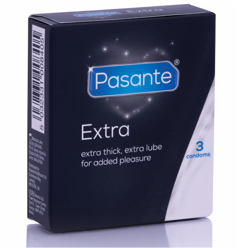 PASANTE - EXTRA PRESERVATIVO EXTRA GRUESOS 3 UNIDADES