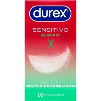 DUREX - SENSITIVO SLIM FIT 10 UNIDADES
