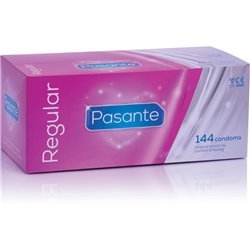 PASANTE - CONDOM GAMA REGULAR 144 UNIDADES