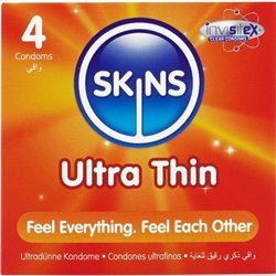 SKINS - ULTRAFINOS PRESERVATIVOS PREMIUM PACK 4