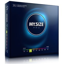 MY SIZE - PRO PRESERVATIVOS 49 MM 36 UNIDADES