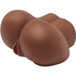 ACT - BIG ASS MASTURBADOR REALISTA CON VIBRADOR MARRÓN