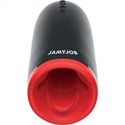 JAMYJOB - SPIN-X MASTURBADOR CON ROTACIÓN Y FUNCIÓN CALOR