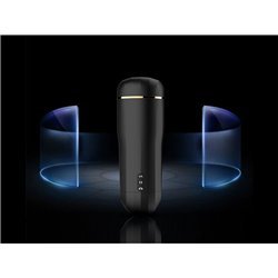 SHEQU - SNOW MASTURBADOR VAGINA CON VIBRACIÓN Y SUCCIONADOR