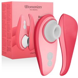 WOMANIZER - LIBERTY 2 ESTIMULADOR & SUCCIONADOR CLÍTORIS ROSA