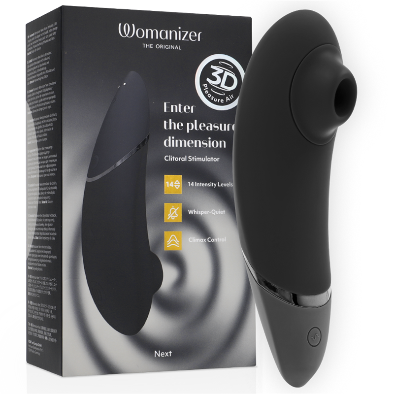 WOMANIZER - NEXT ESTIMULADOR DE CLITORÍS NEGRO