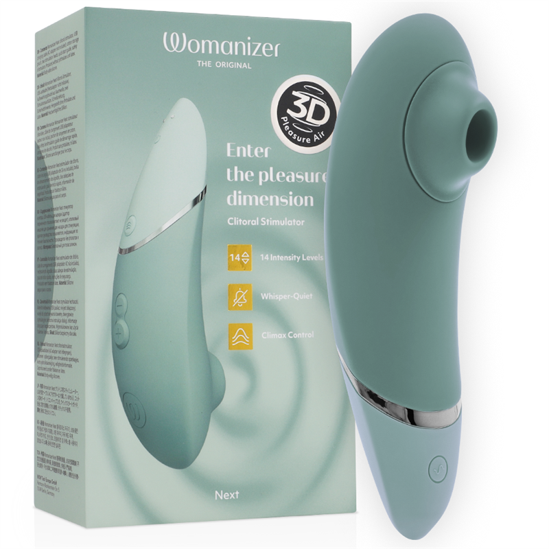 WOMANIZER - NEXT ESTIMULADOR DE CLITORÍS VERDE CLARO