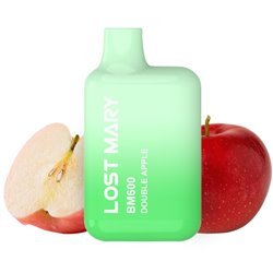 LOST MARY - BM600 VAPER NICOTINA 2% DESECHABLE SABOR DOBLE MANZANA