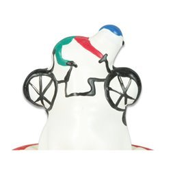 CONDOMERIE - PRESERVATIVO DECORATIVO PINTADO A MANO BICICLETA