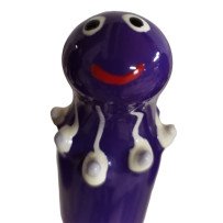 CONDOMERIE - PRESERVATIVO DECORATIVO PINTADO A MANO PULPO MORADO