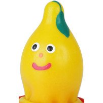 CONDOMERIE - PRESERVATIVO DECORATIVO PINTADO A MANO LIMÓN