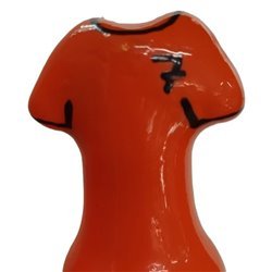 CONDOMERIE - PRESERVATIVO DECORATIVO PINTADO A MANO CAMISA NARANJA