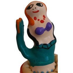 CONDOMERIE - PRESERVATIVO DECORATIVO PINTADO A MANO SIRENA