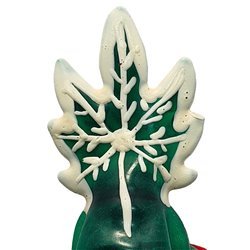 CONDOMERIE - PRESERVATIVO DECORATIVO PINTADO A MANO CANABIS MODELO 2