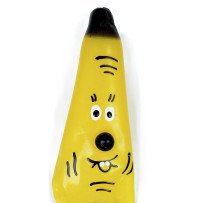 CONDOMERIE - PRESERVATIVO DECORATIVO PINTADO A MANO PLÁTANO MODELO XL