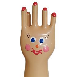 CONDOMERIE - PRESERVATIVO DECORATIVO PINTADO A MANO GRAN MANO FELIZ XL